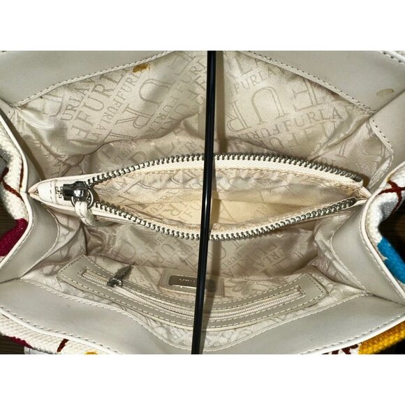 Furla Mini Divide-it Tote with Floral Print - Picture 7 of 7